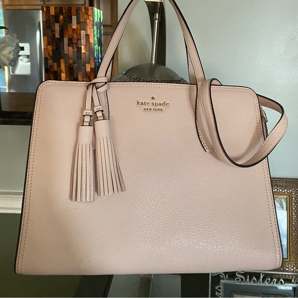 kate spade Bags Kate Spade Rowe Leather Medium Top Zip Satchel In